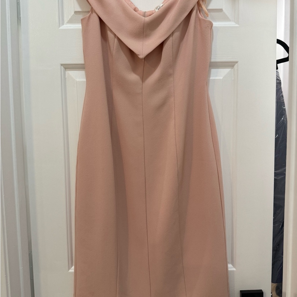 Eliza J Blush Backless Dress
